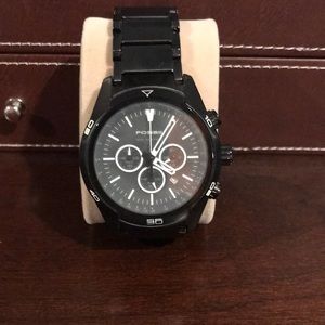 Men’s Fossil watch Black stainless